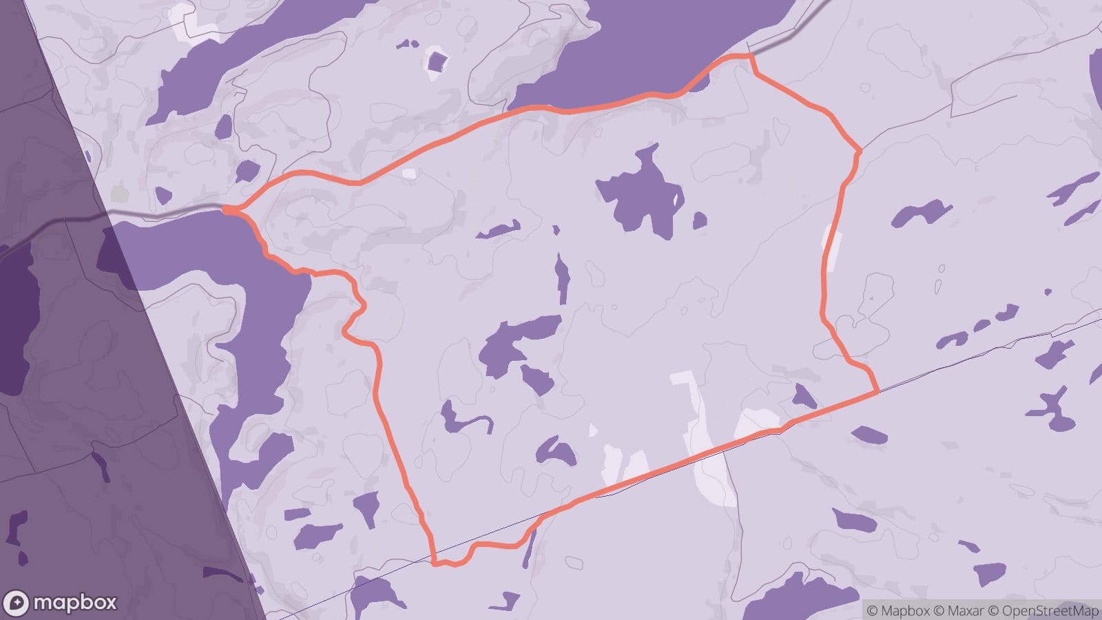 Map of Shorelines and Sore Thighs